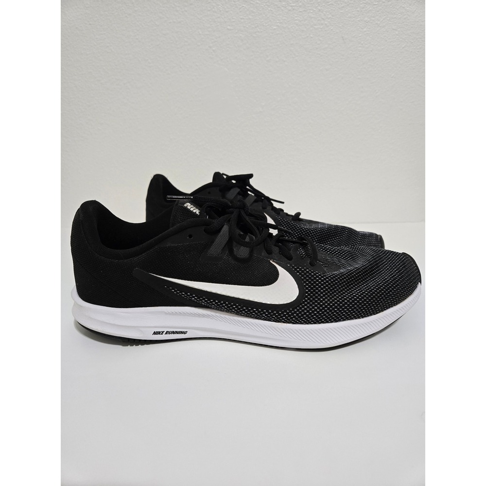 Nike Mens Downshifter 9 Running Shoes Anthracite Black White AQ7481-002 Size 12 - Picture 4 of 9